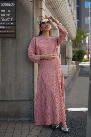 NUVOLA KNIT SKIRT IN SAKURA