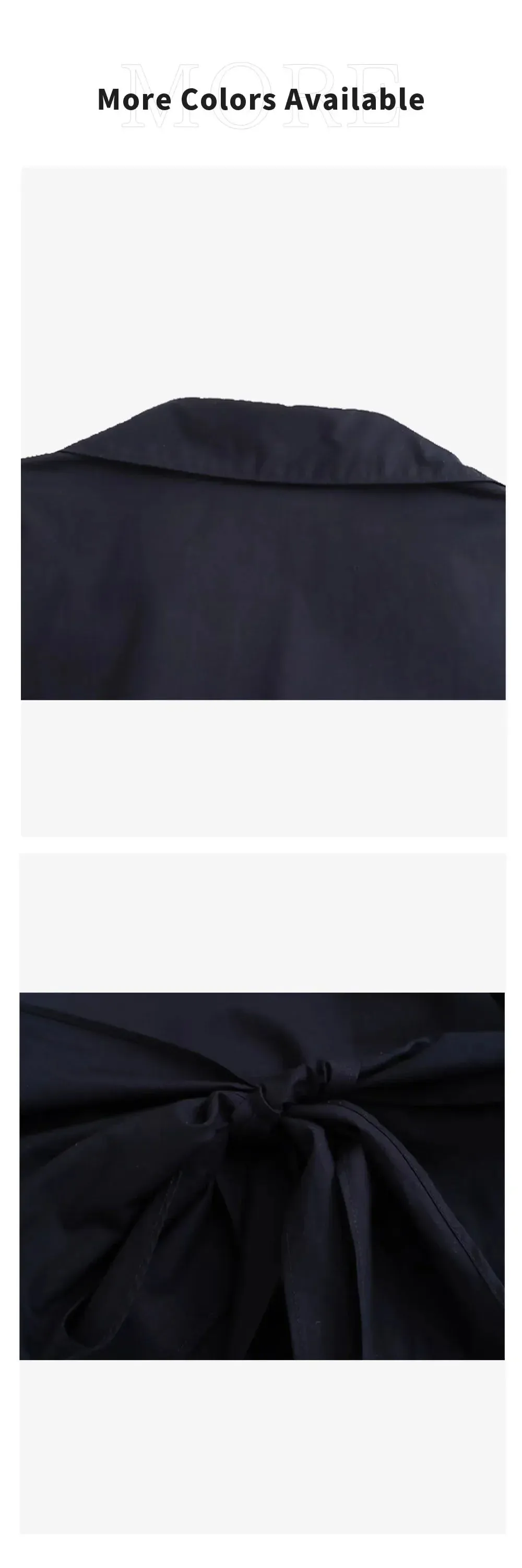 Obsidian Phoenix Double-Breasted Poplin Shirt - Polo Neck with Bow Tie