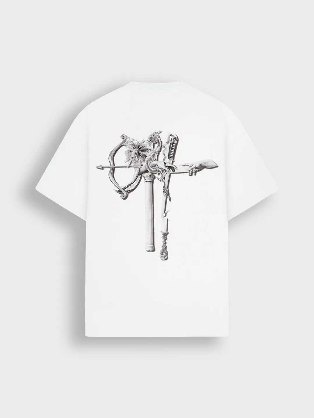 Off The Pitch Museum T-Shirt | White
