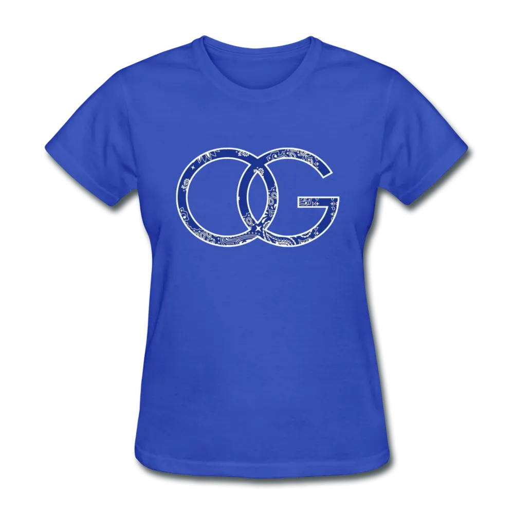 OG Crip with Blue Bandana Premium Women's T-Shirt