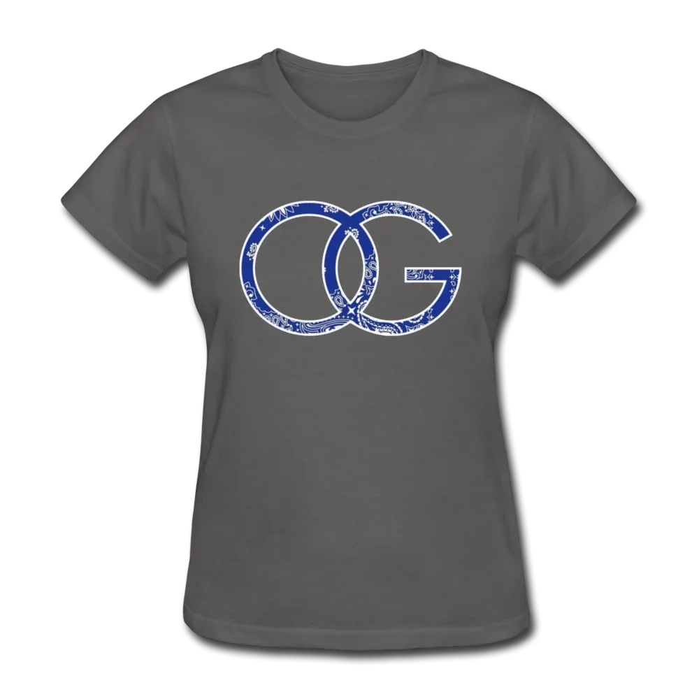 OG Crip with Blue Bandana Premium Women's T-Shirt