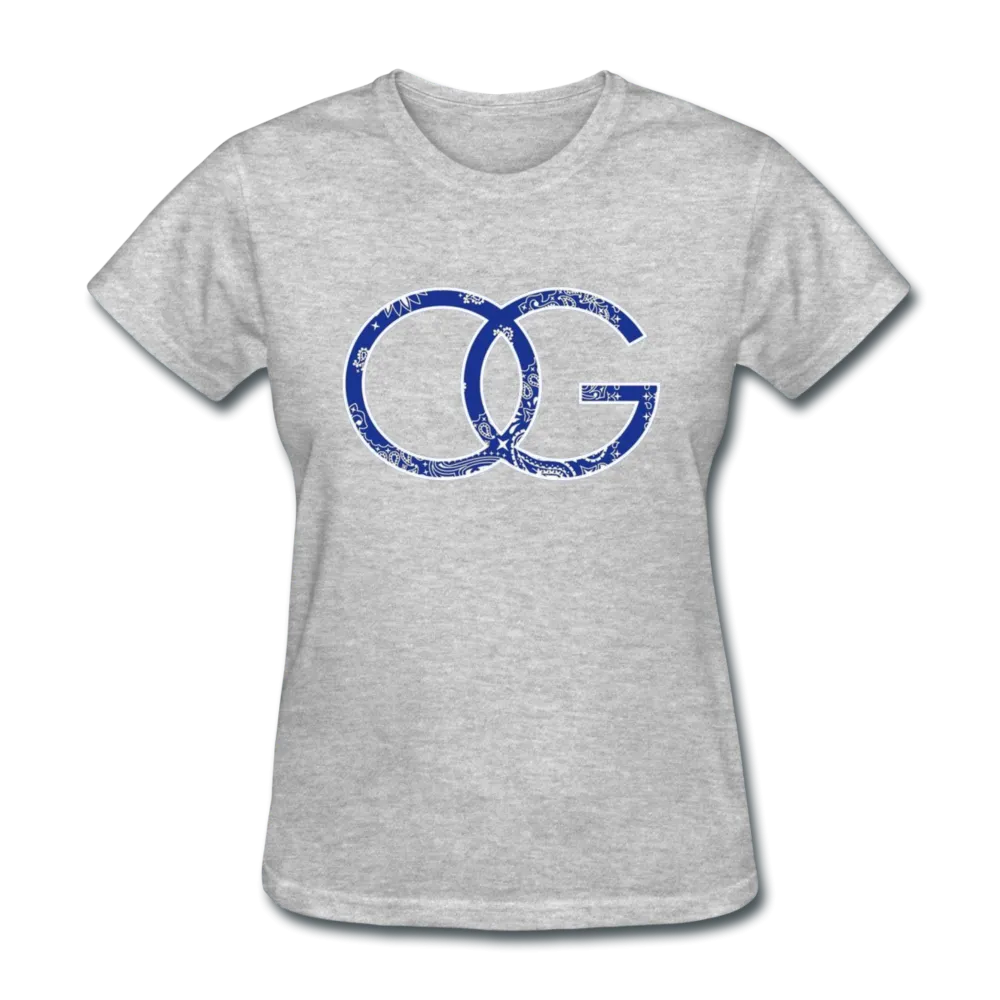 OG Crip with Blue Bandana Premium Women's T-Shirt