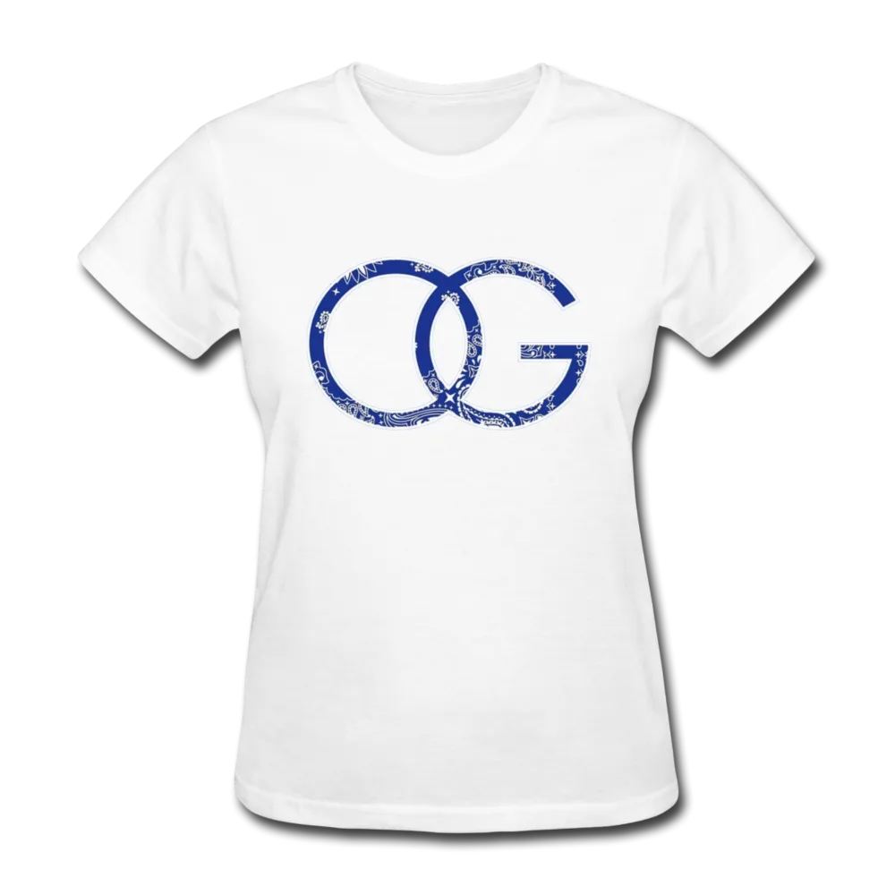 OG Crip with Blue Bandana Premium Women's T-Shirt