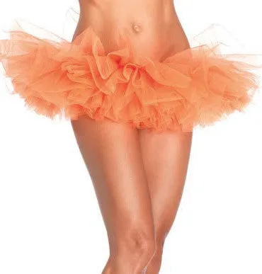Organza Tutu Neon Orange