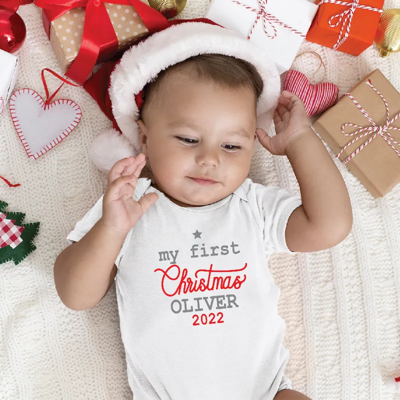 Our First Family Christmas 2022 T-shirts