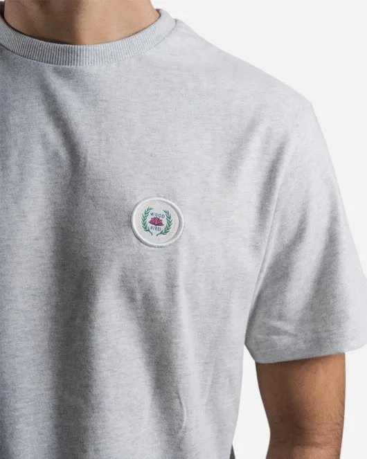 Our Jarvis Patch Snow Tee - Snow Melange