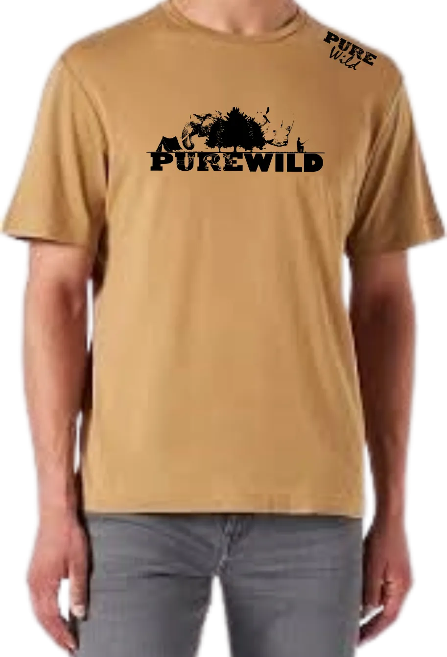 Outdoor Logo T-Shirt For A Real Man