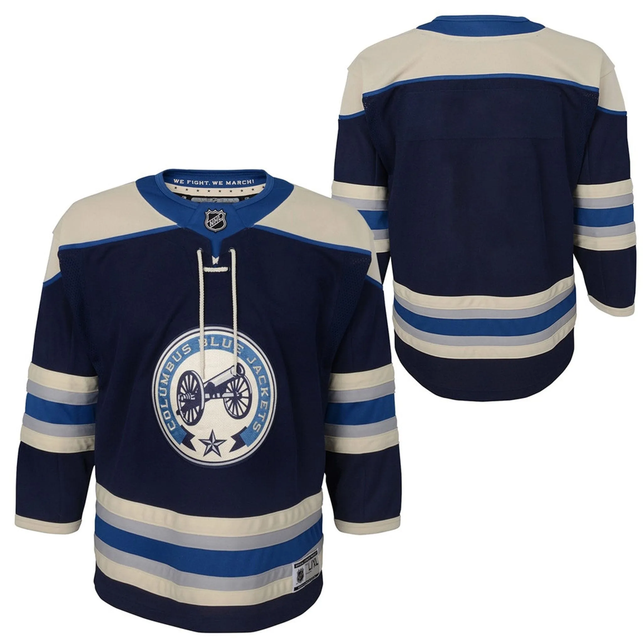 Outer Stuff Premier Junior Third Jersey - Columbus Blue Jackets