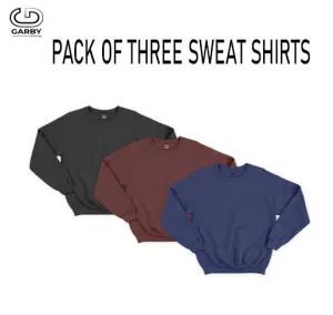 Pack of 3 Sweatshirts
