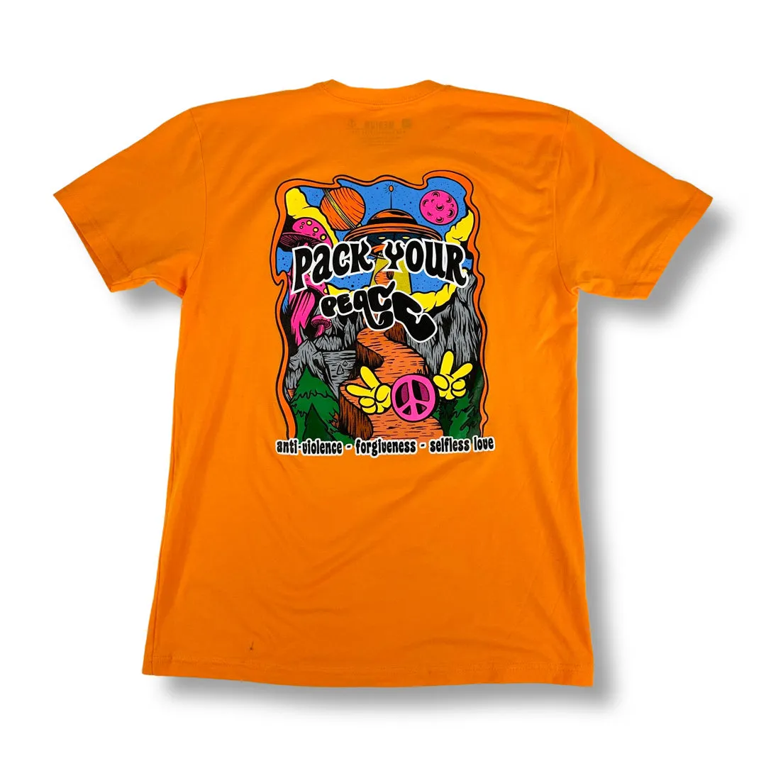 Pack Your Peace T - Orange