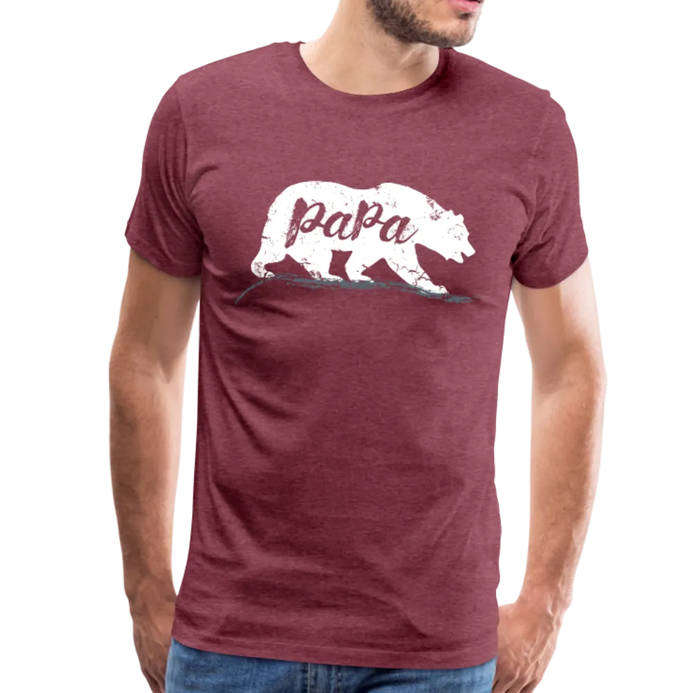 Papa Bear Men's Premium T-Shirt (CK1093)