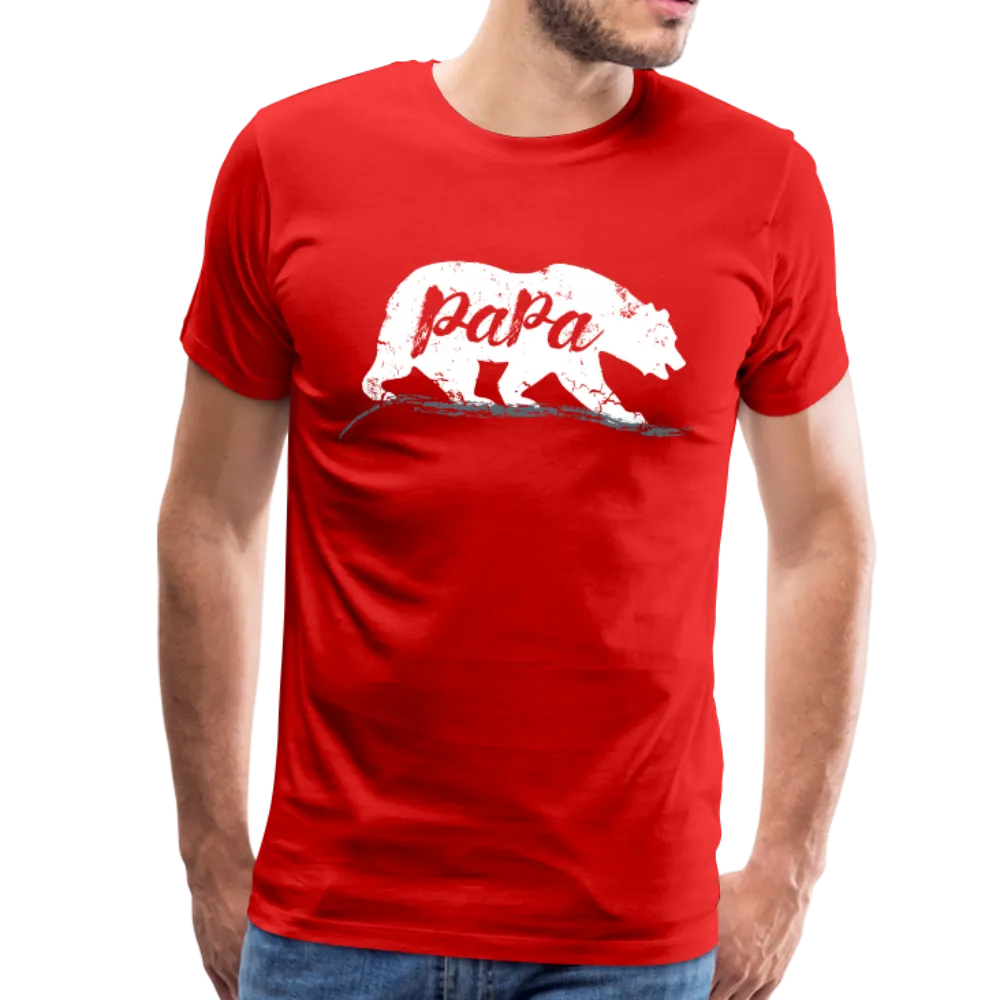 Papa Bear Men's Premium T-Shirt (CK1093)