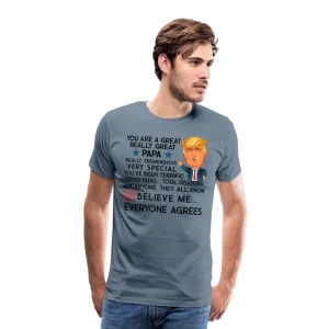 Papa Trump Men's Premium T-Shirt (CK1869)