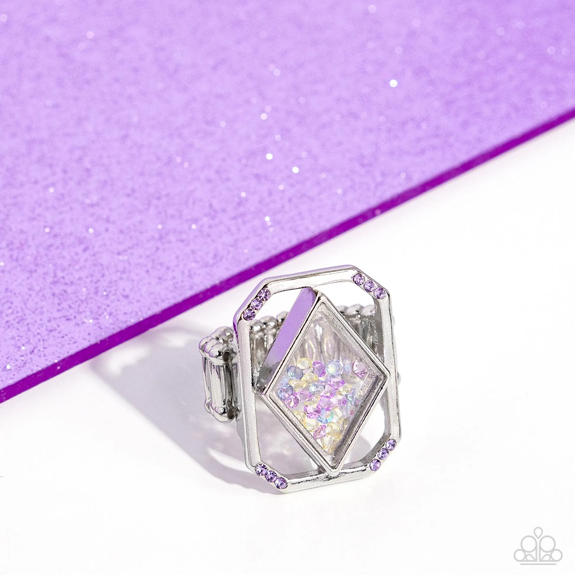 Paparazzi Diamond in the STUFF - Purple Ring