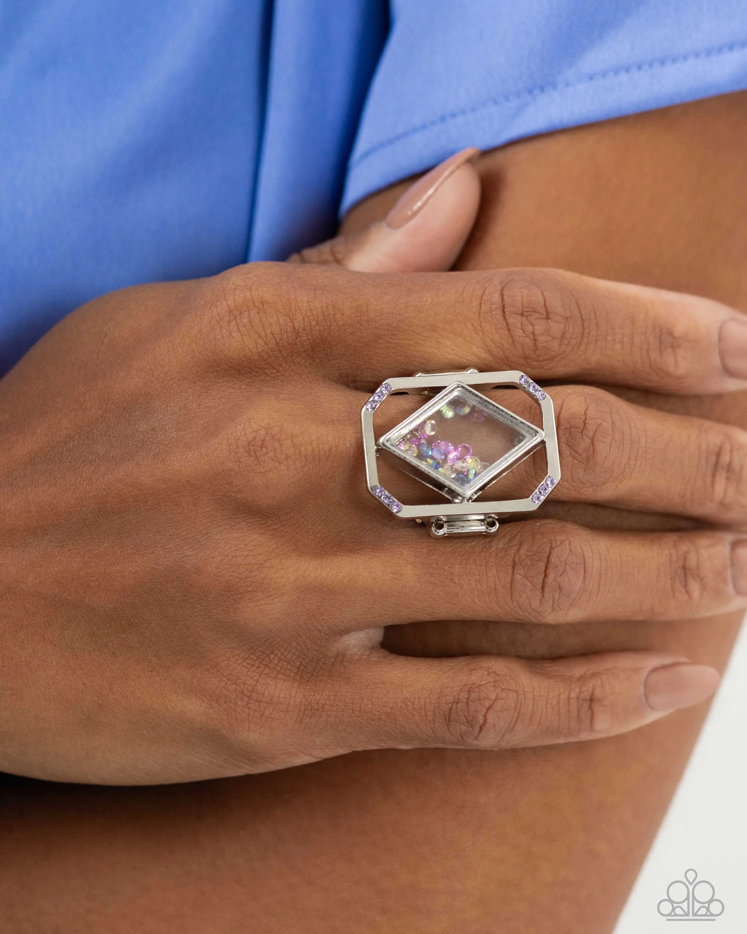 Paparazzi Diamond in the STUFF - Purple Ring