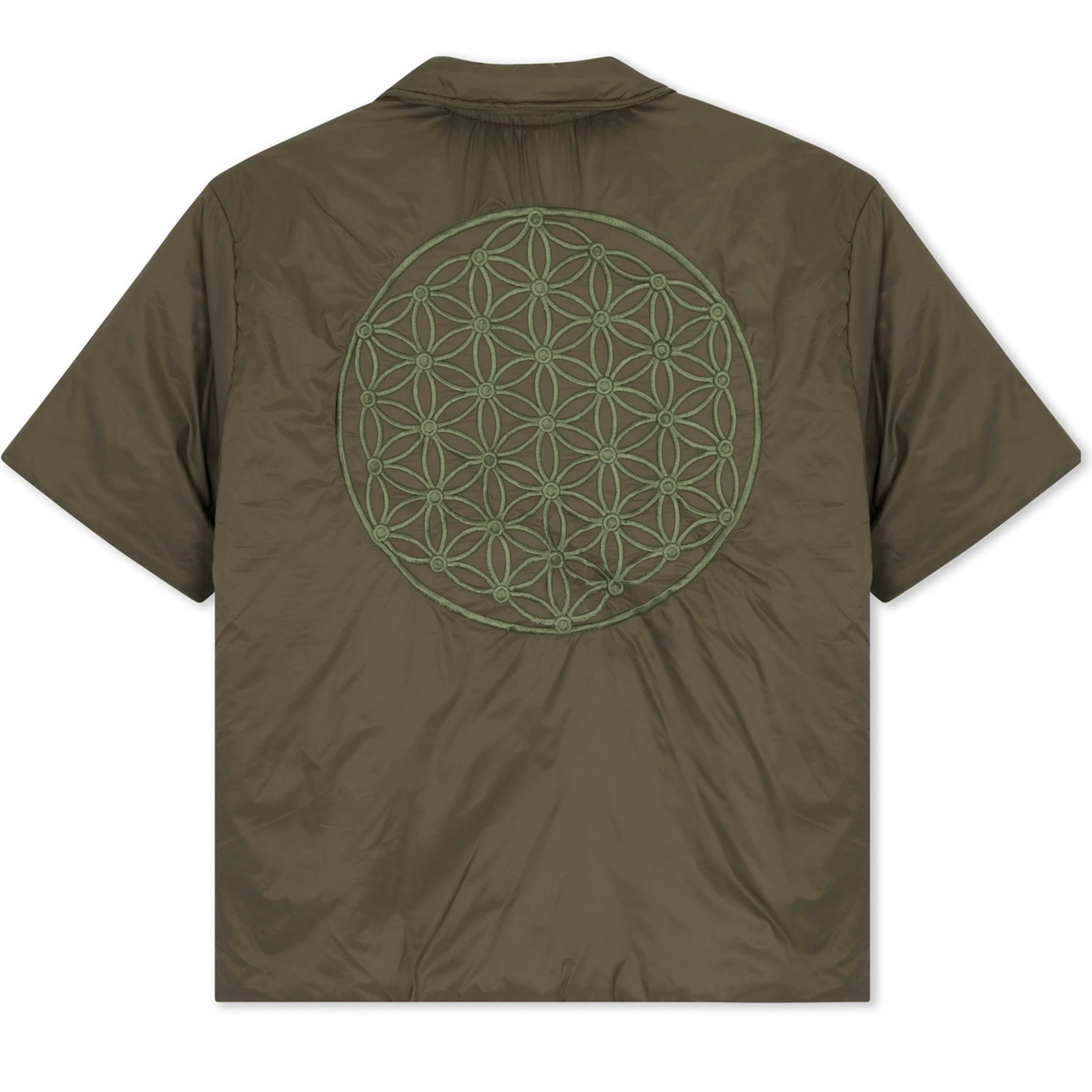 Parachute Puff Shirt (Olive)