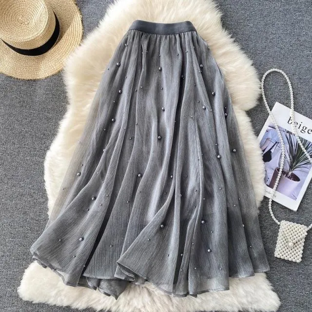Pearl Organza Skirts