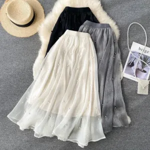 Pearl Organza Skirts