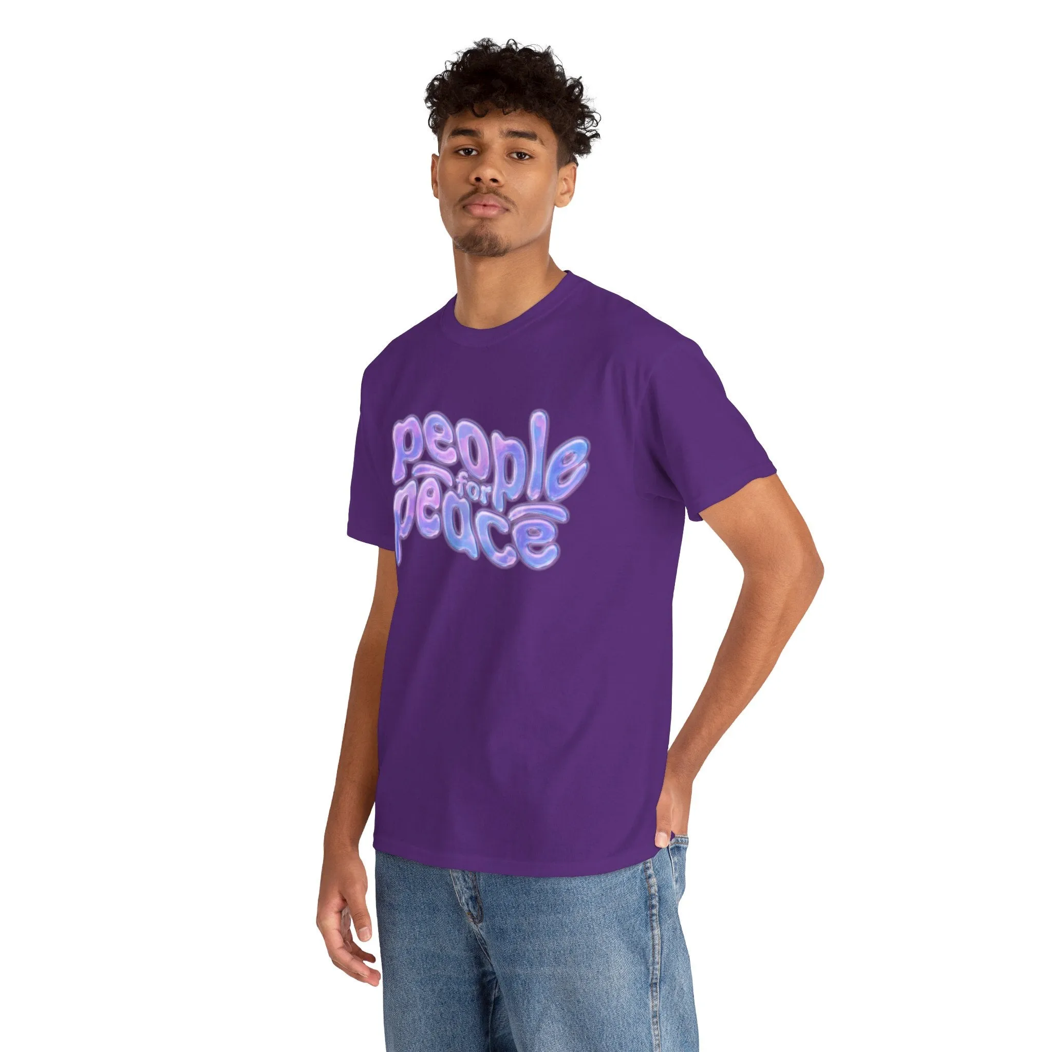 People For Peace Cotton Tee