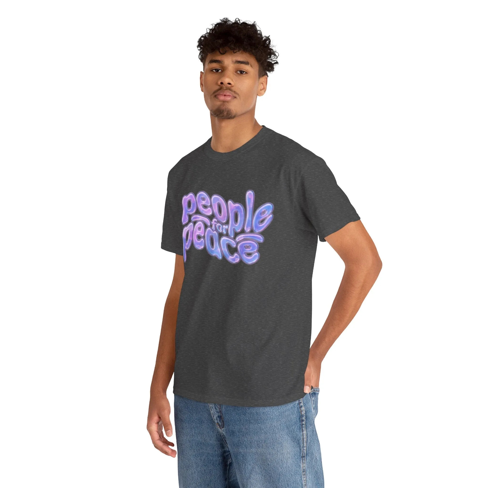 People For Peace Cotton Tee