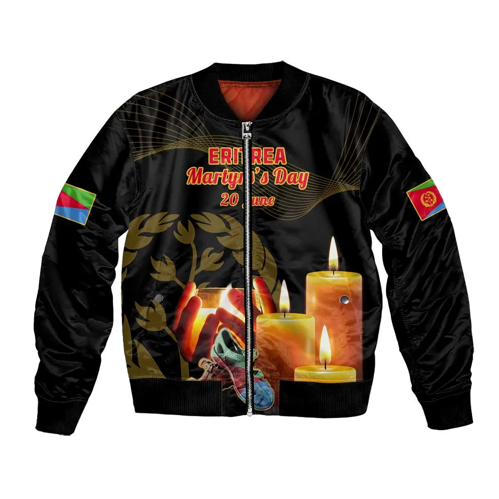Personalised 20 June Eritrea Martyrs Day Bomber Jacket Glory To Our Martyrs LT14