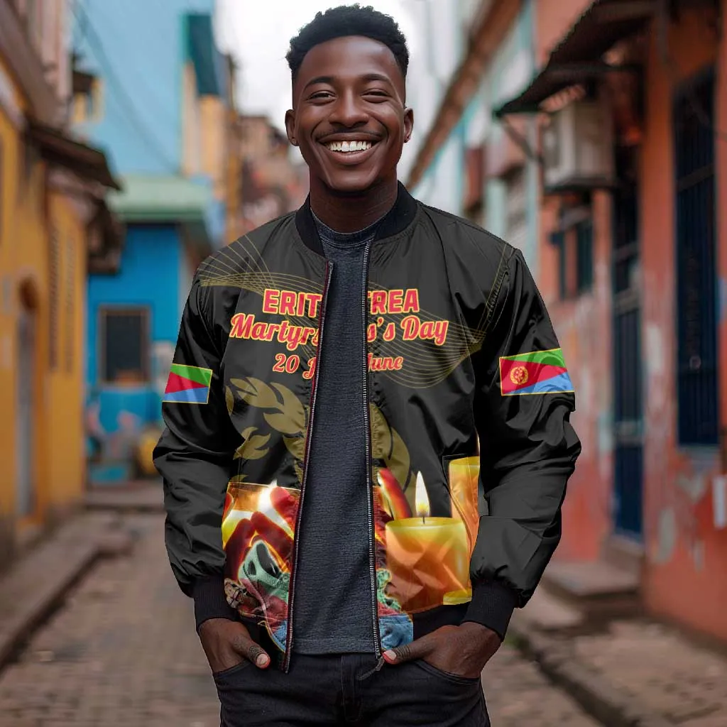 Personalised 20 June Eritrea Martyrs Day Bomber Jacket Glory To Our Martyrs LT14