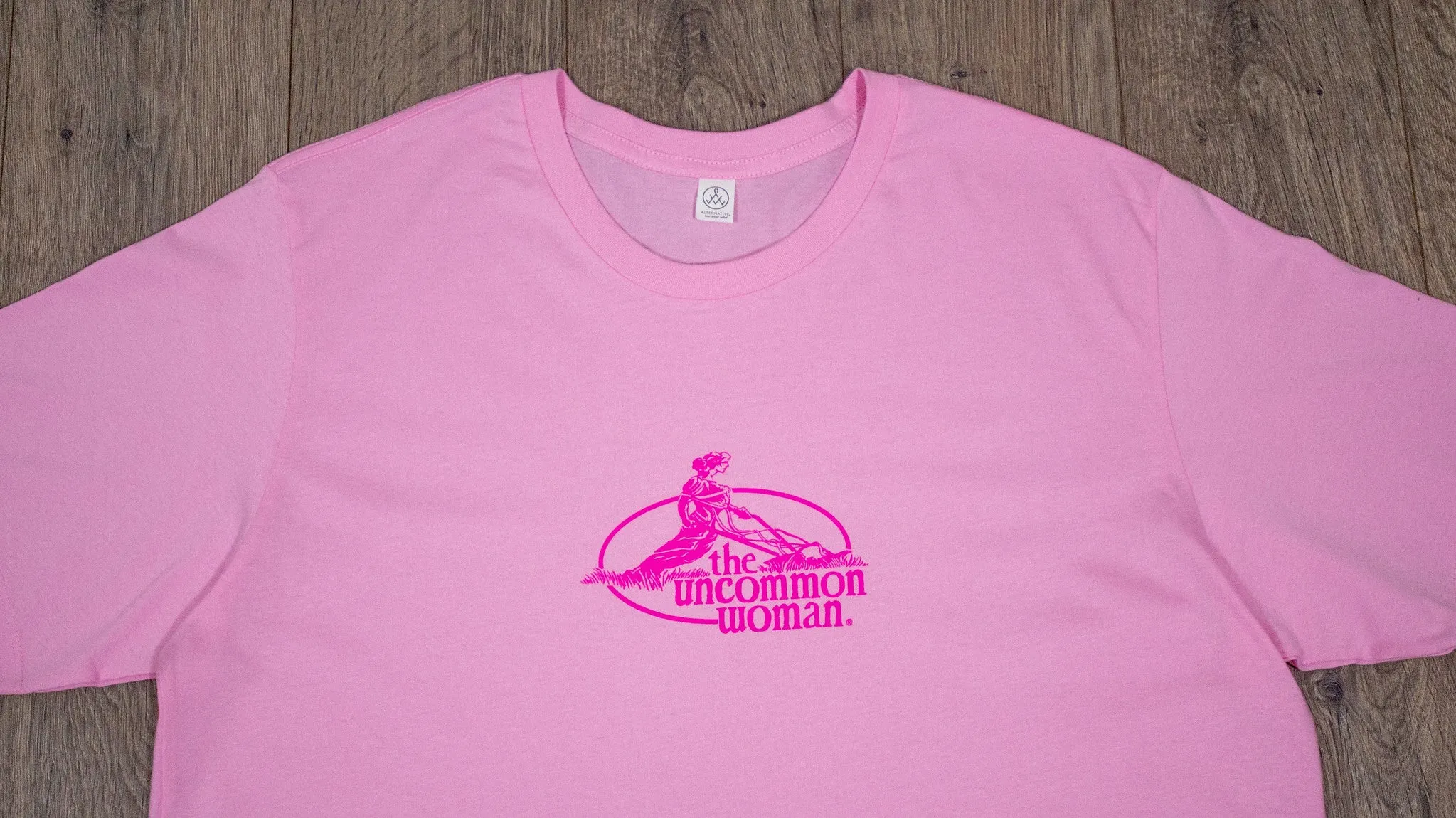 Pink Uncommon Woman Hero T-Shirt