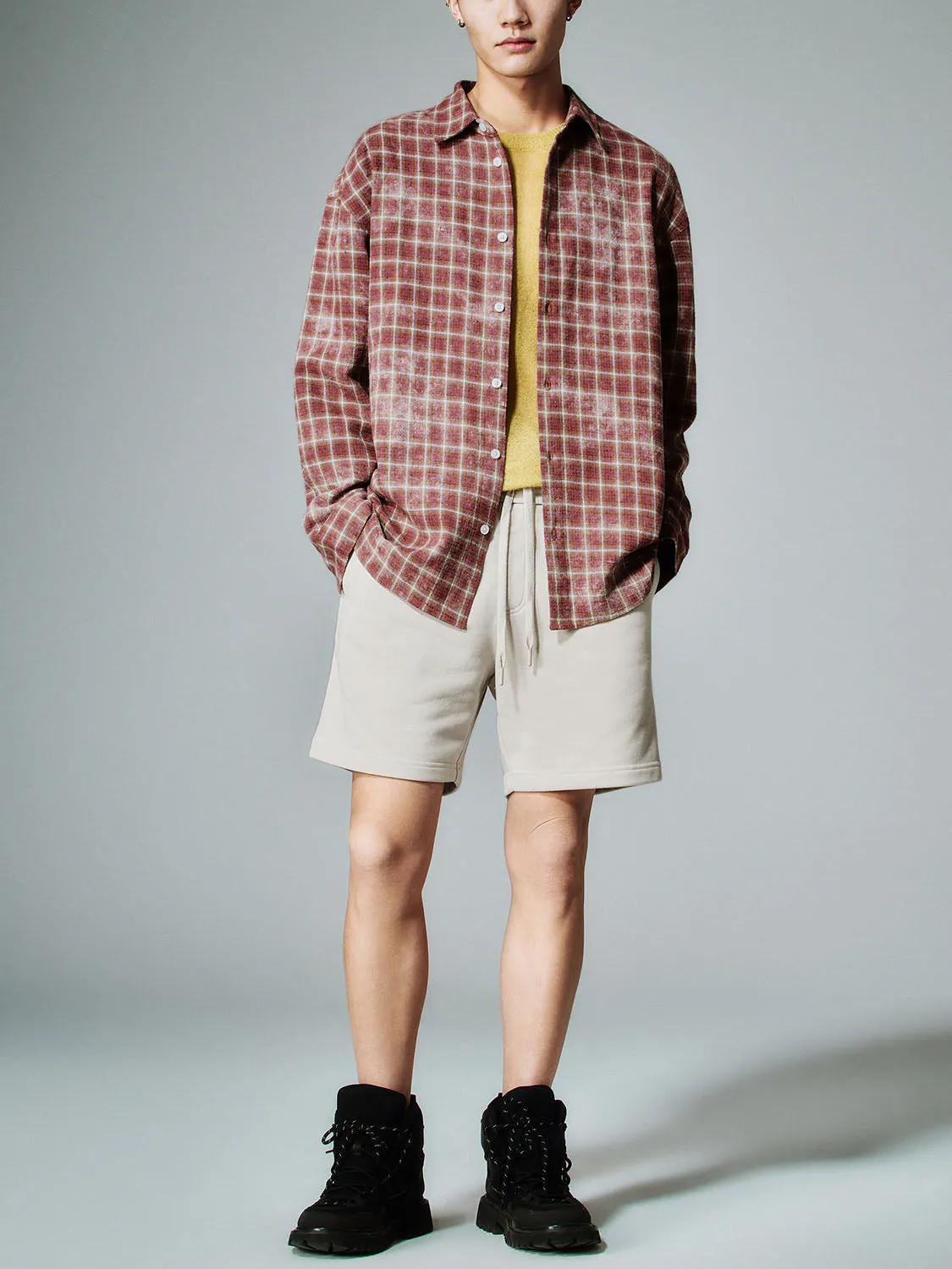 Plaid Loose Shirts
