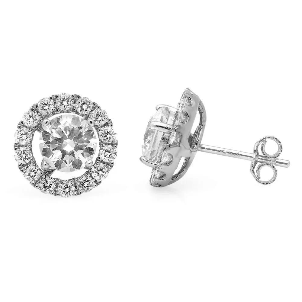 PMI 14W@1.9 32RD1@0.74 7MM ROUND EARRING JACKETS