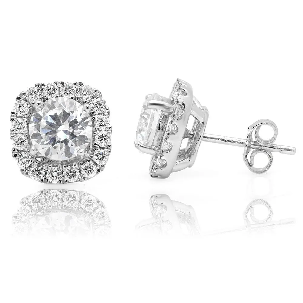 PMI 14W@3.4 36RD1@0.70 7MM CUSHION EARRING JACKETS