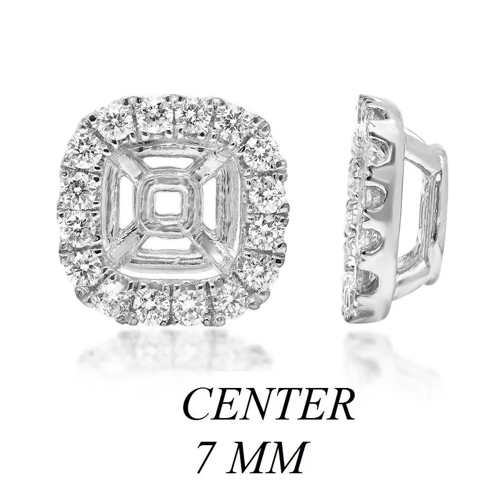PMI 14W@3.4 36RD1@0.70 7MM CUSHION EARRING JACKETS