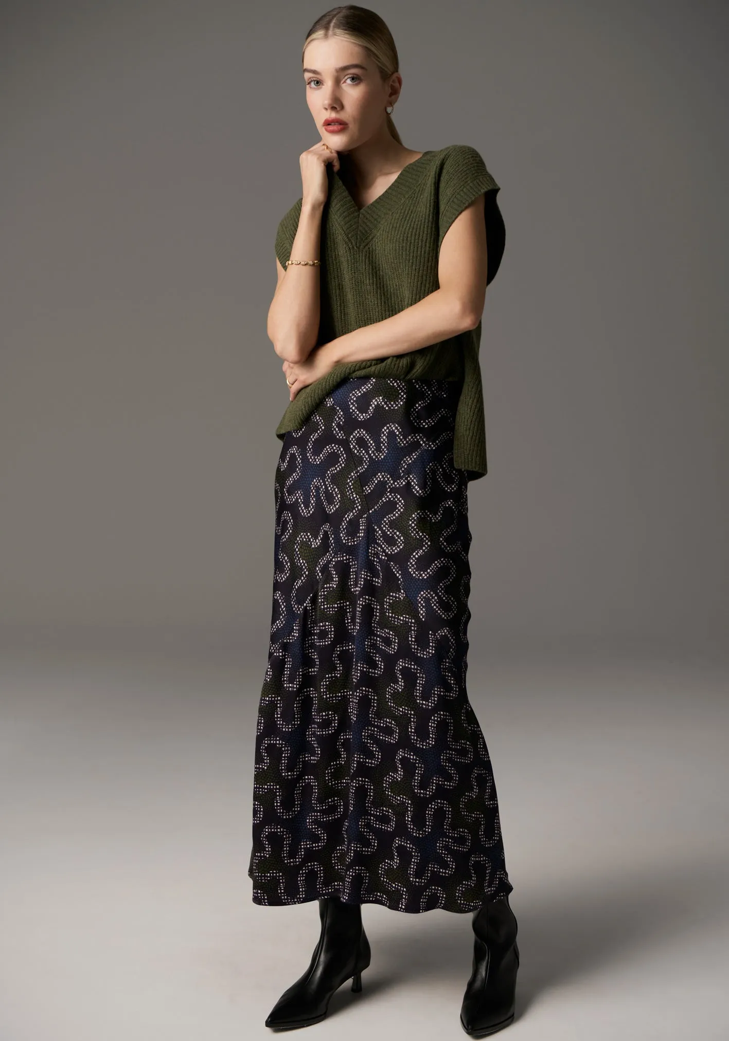 POL Zenith Bias Skirt