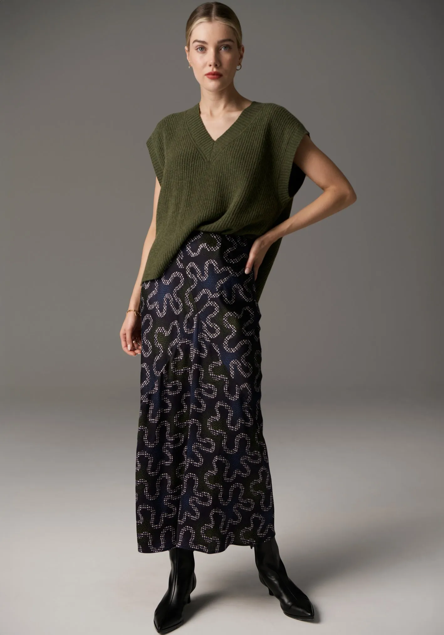 POL Zenith Bias Skirt