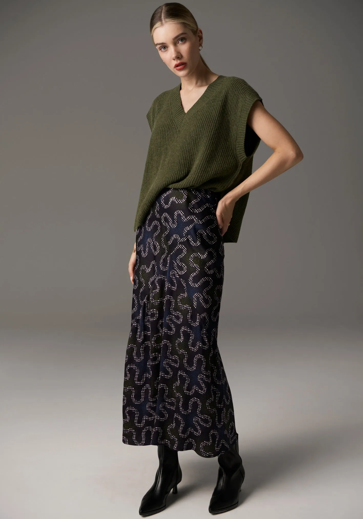 POL Zenith Bias Skirt