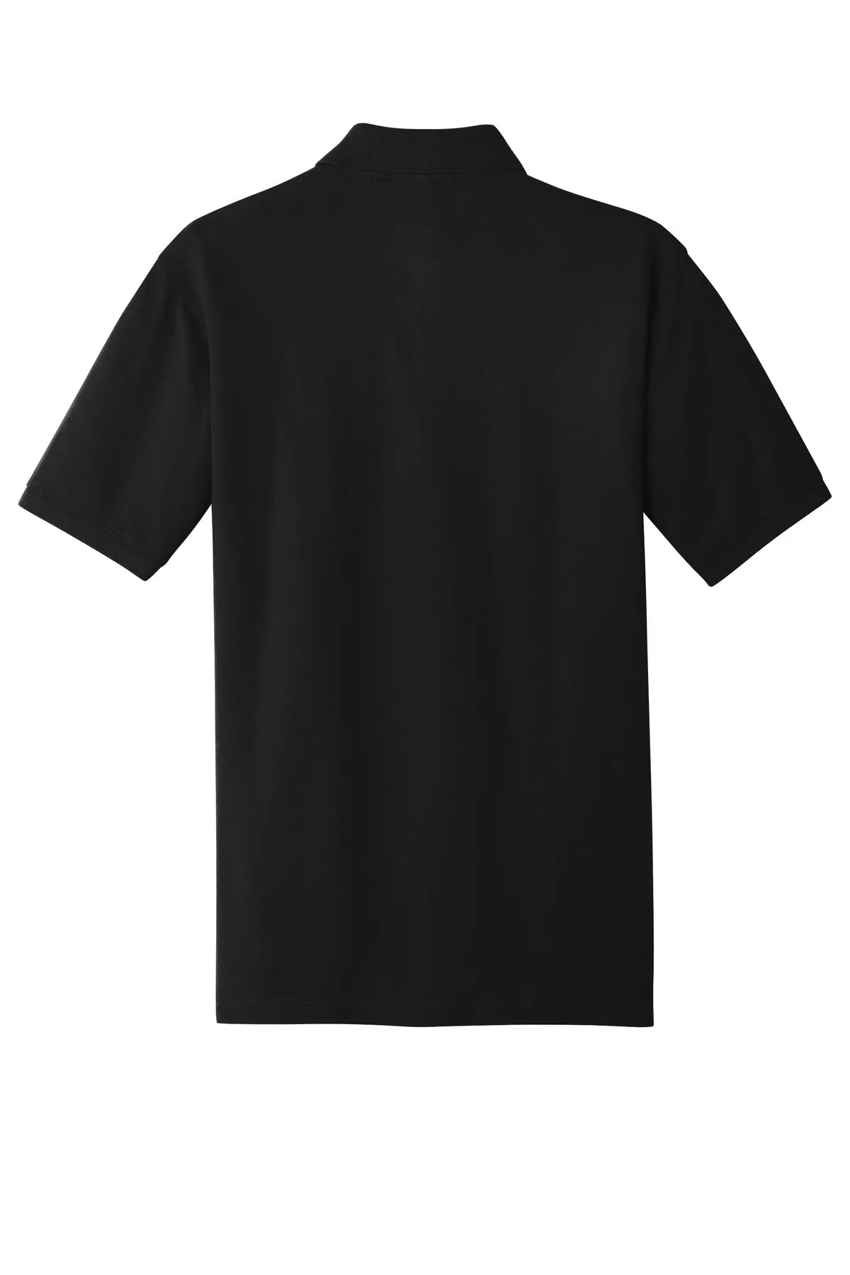 Port Authority EZCotton Polo. K8000 Black