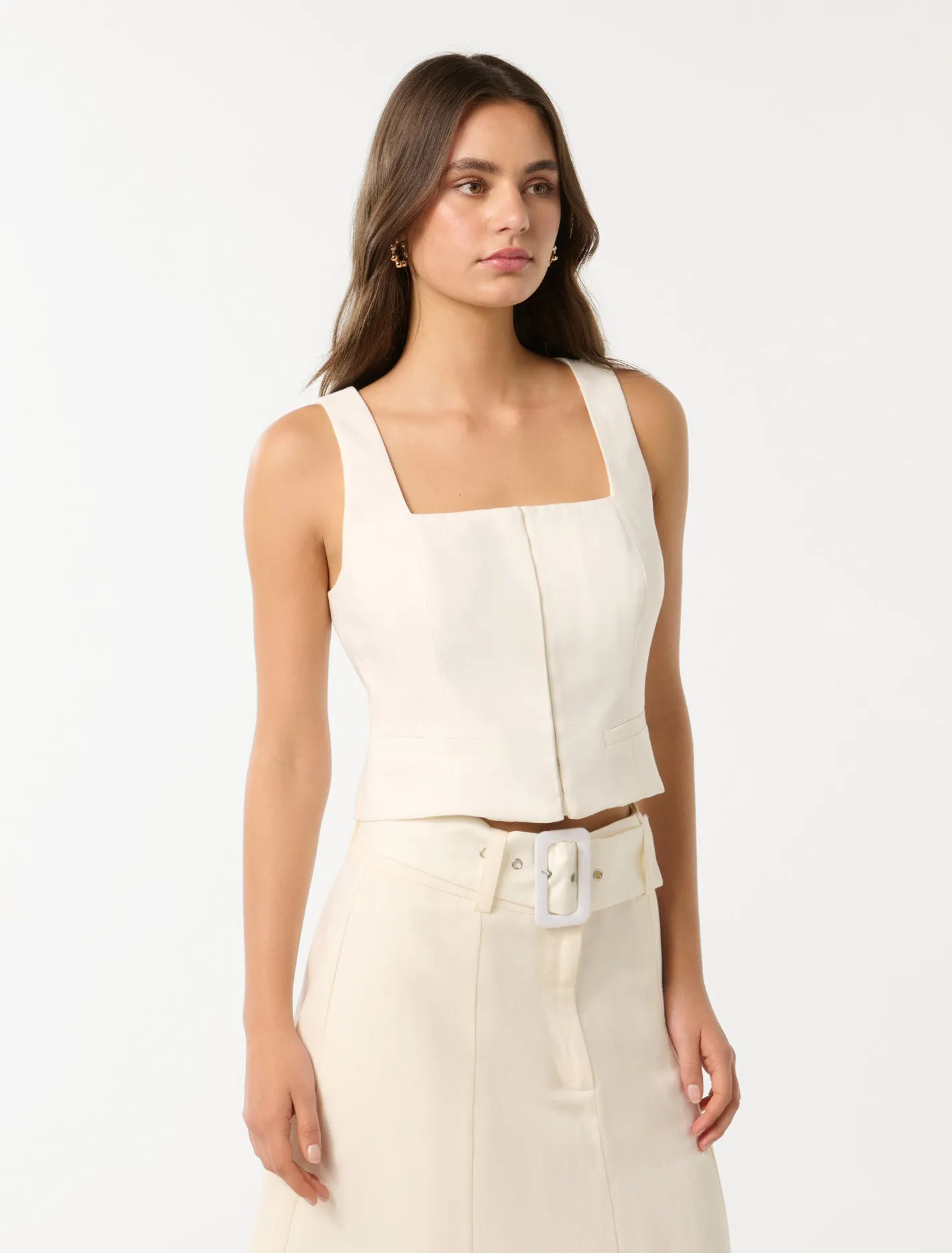 Posey Square Neck Waistcoat
