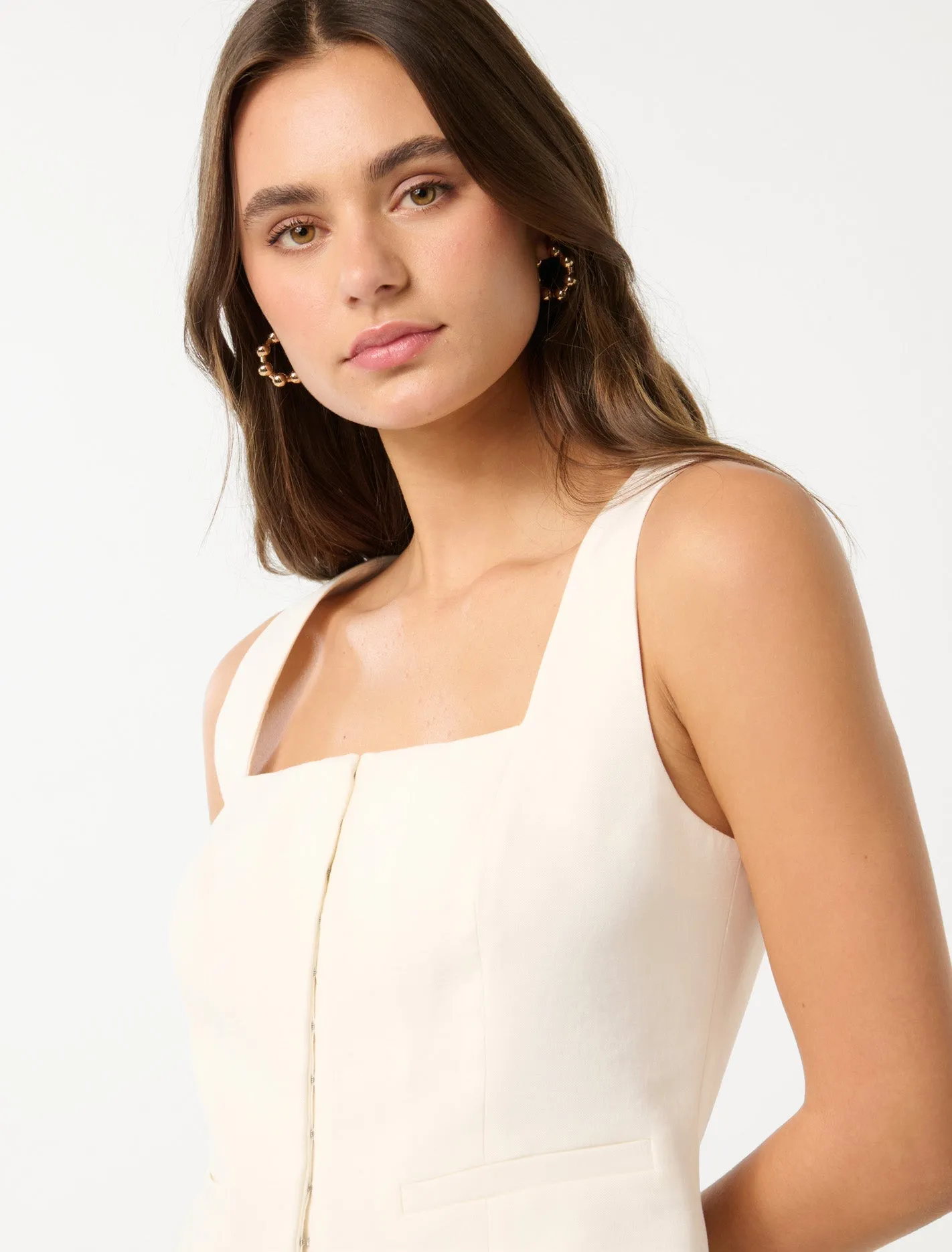 Posey Square Neck Waistcoat