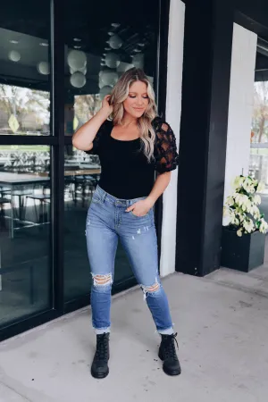 Potenza Puff Sleeve Bodysuit