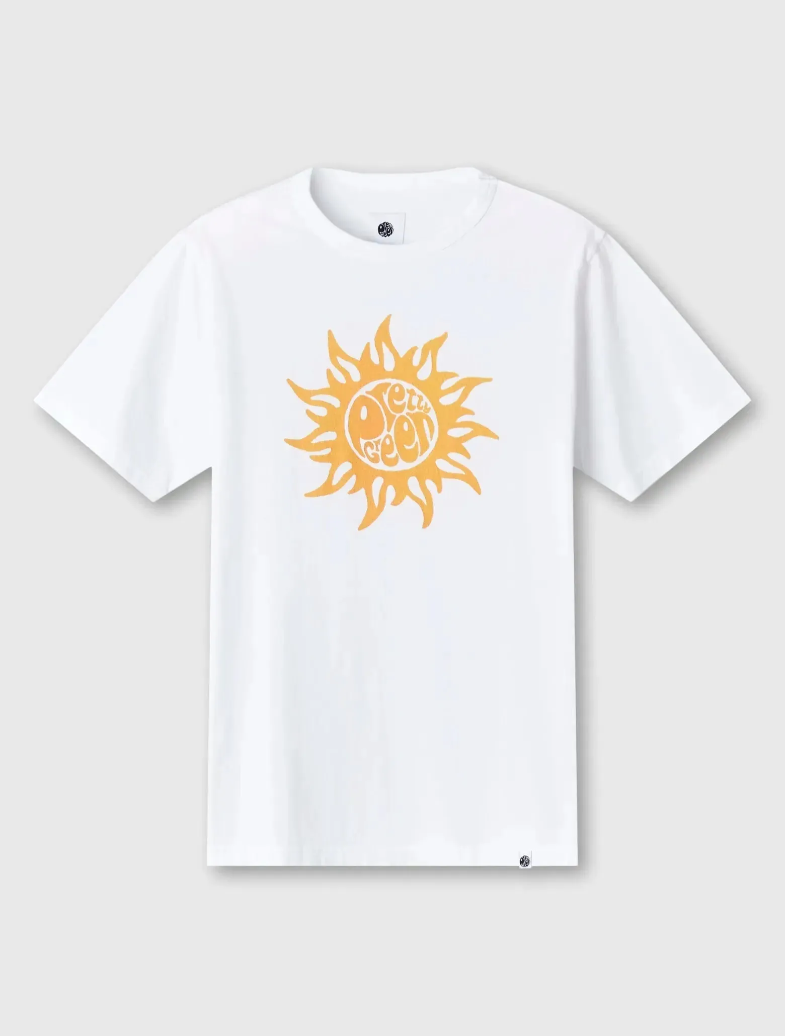 Pretty Green Blotter T-Shirt In White