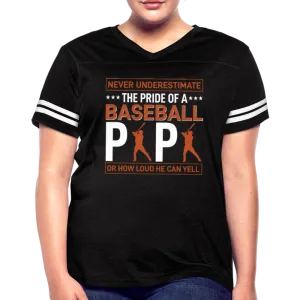 PRIDE OF BASEBALL Women’s Vintage Sport T-Shirt