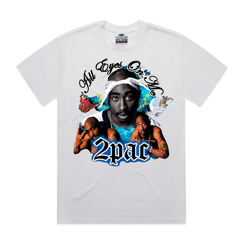 PRO CLUB HEAVYWEIGHT 2PAC ALL EYES ON ME DIGITAL PRINTED TEE