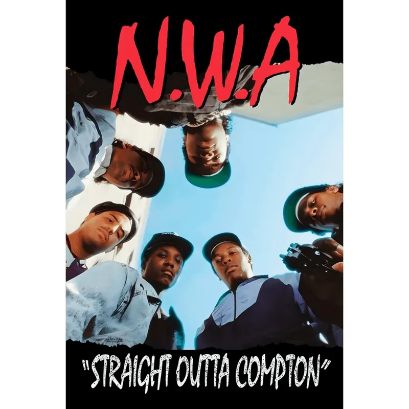 Pro Club N.W.A Old Skool Rapper Digital printed Tee