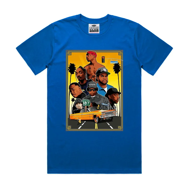 Pro Club Rappers Digital printed Tee