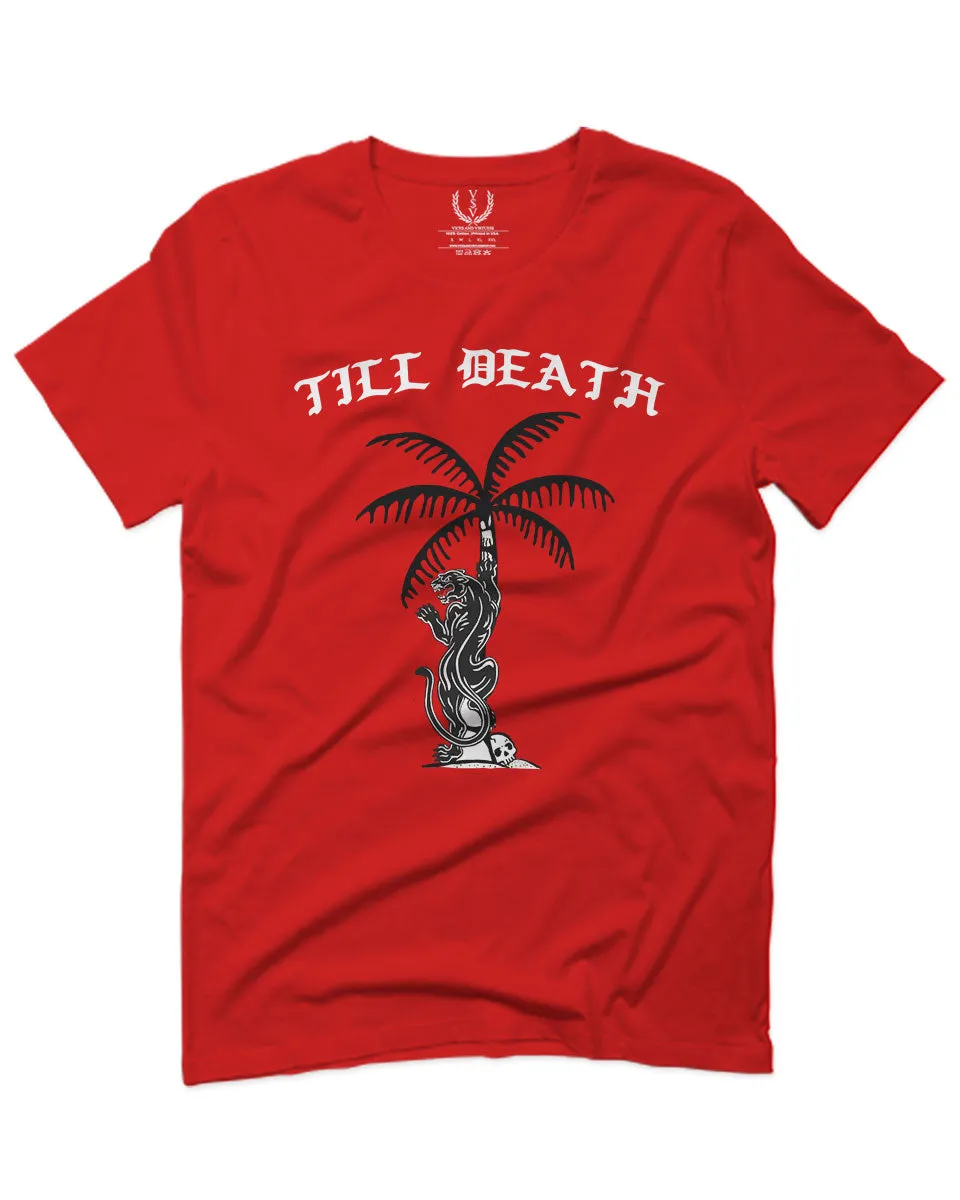 Puma Summer Palm Tattoo Cool obei Society Graphic Street Good Vibe Till Death For men T Shirt