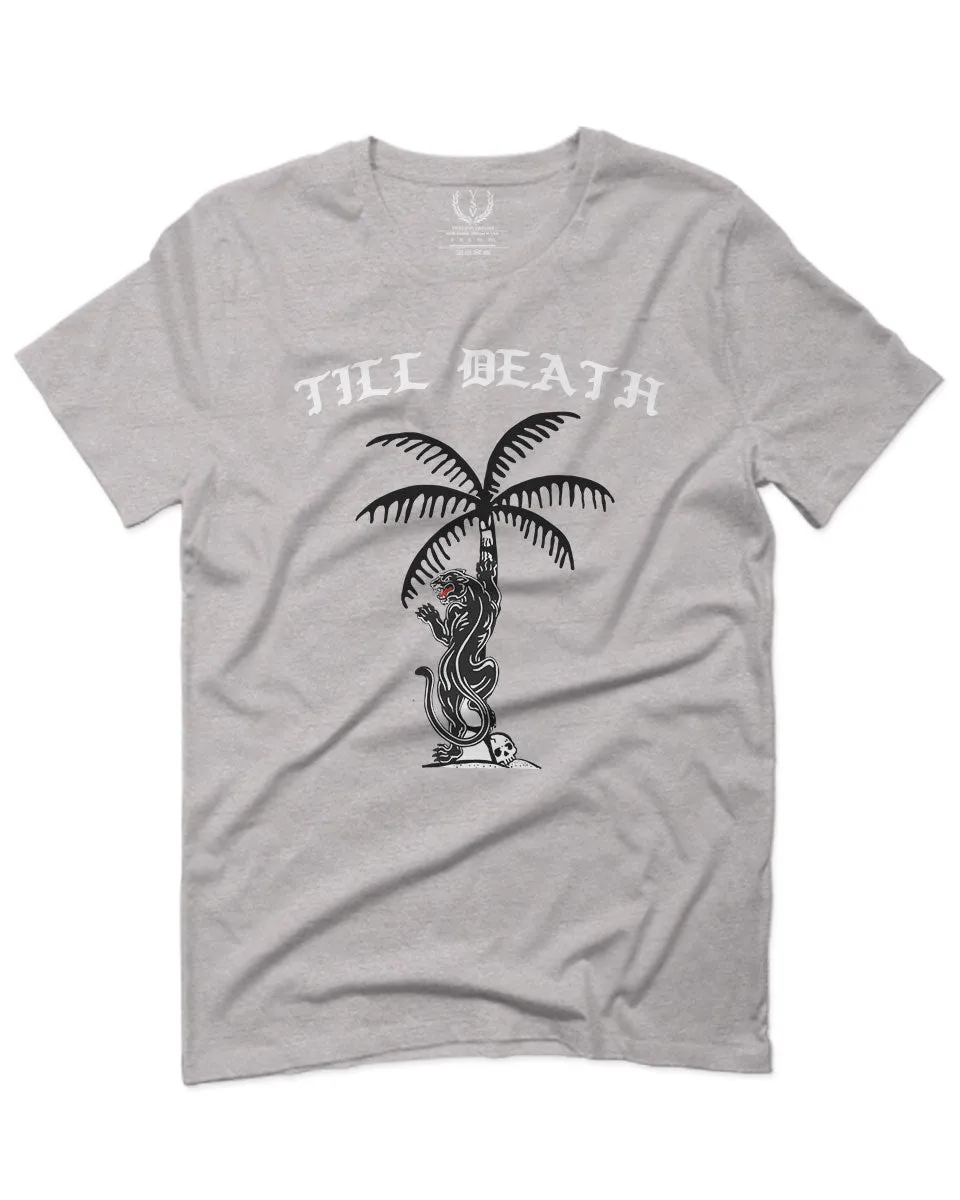 Puma Summer Palm Tattoo Cool obei Society Graphic Street Good Vibe Till Death For men T Shirt