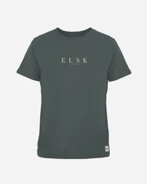 Pure EB Brushed Tee - Stone Green