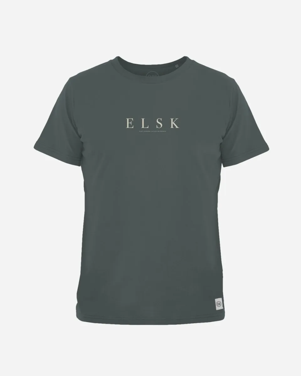Pure EB Brushed Tee - Stone Green