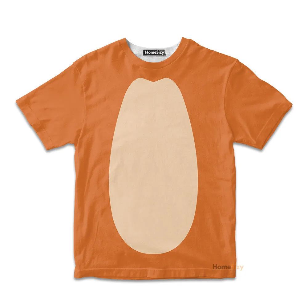 QT208171Zc Tom And Jerry Jerry Custom Cosplay Costume Kid Tshirt