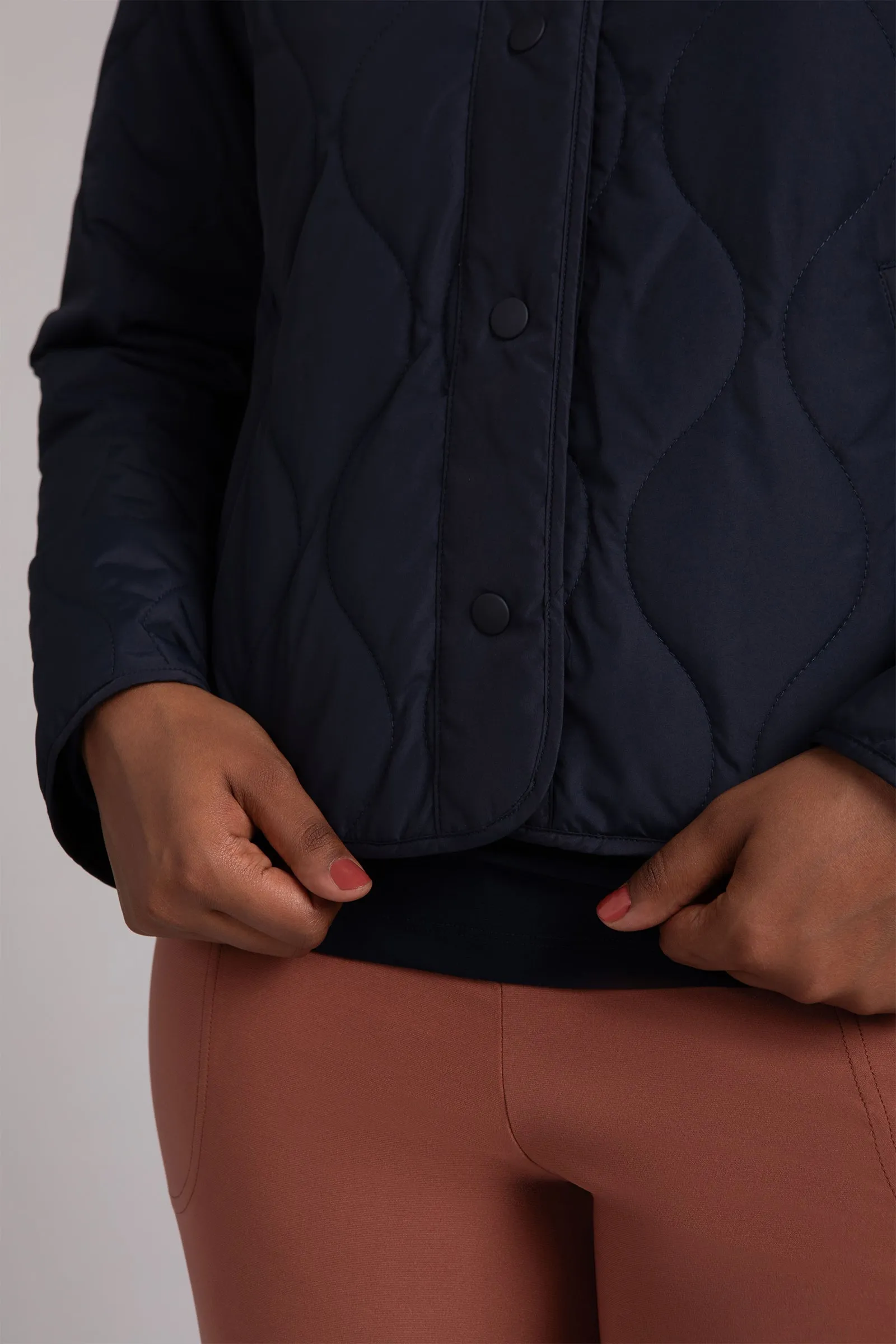 Quilted Outdoor Cardigan