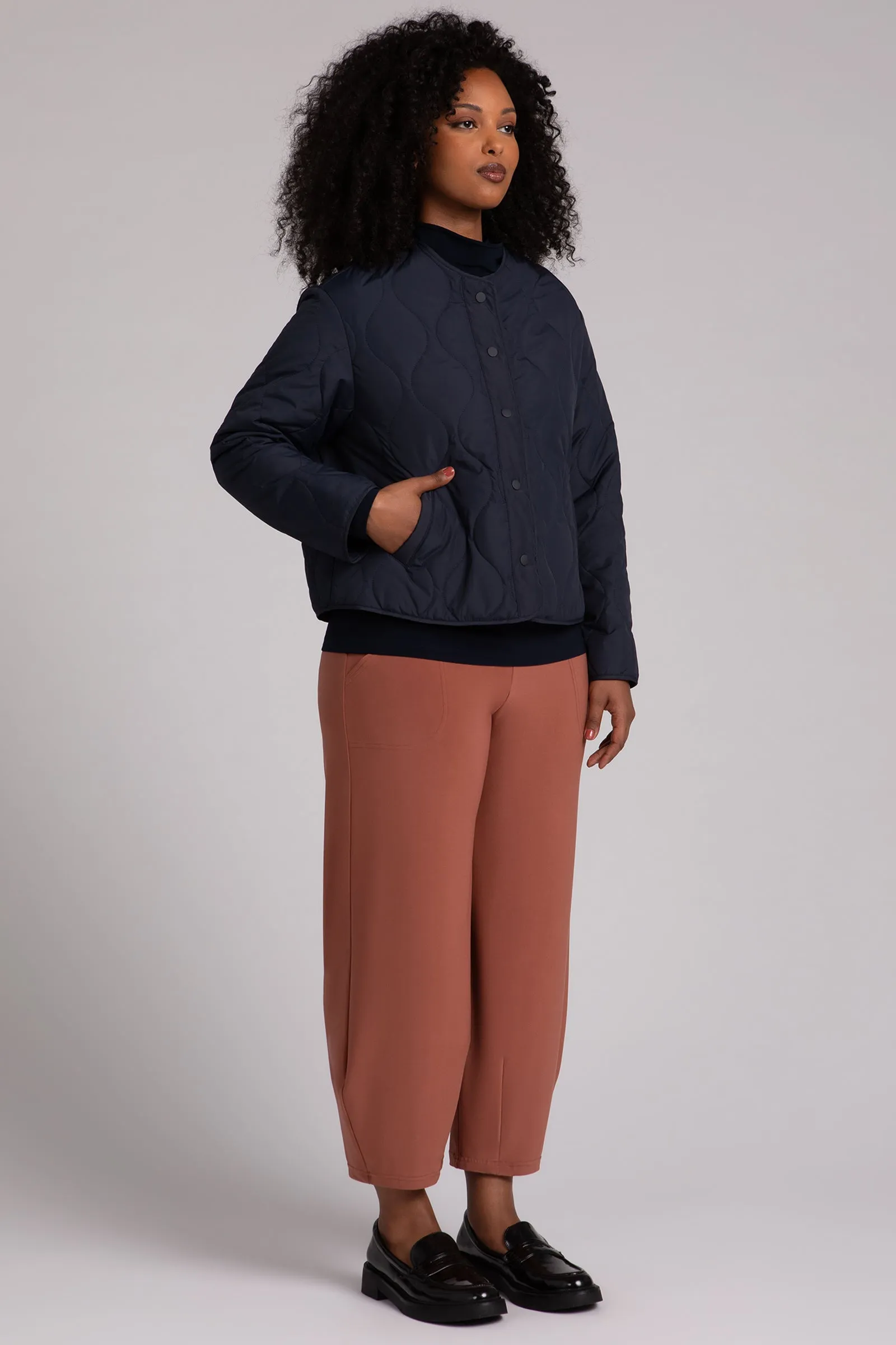 Quilted Outdoor Cardigan